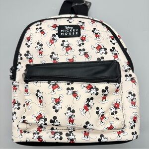 Disney Mickey Mouse Mini Backpack – Bioworld All-Over Print | NWT